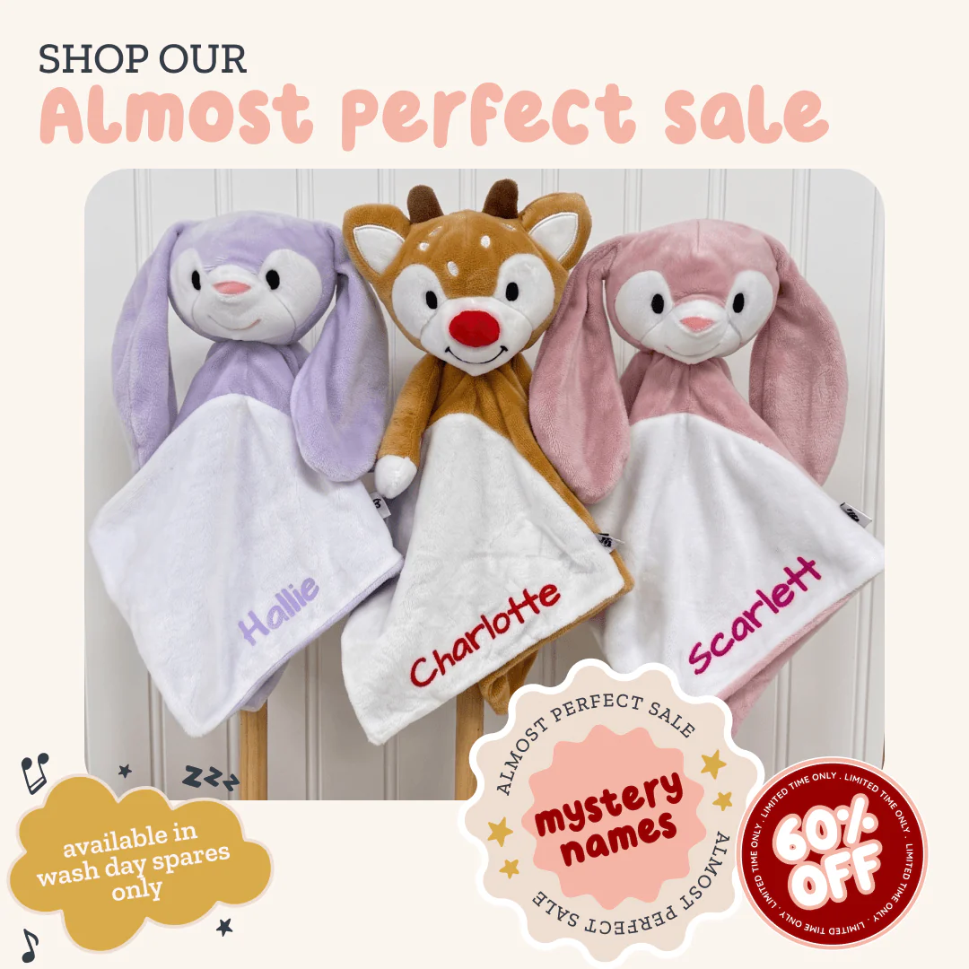 Pre-Personalised Wash Day Spare - Stocktake Sale