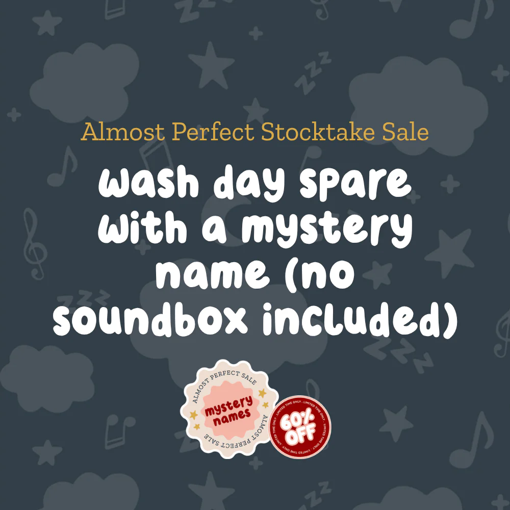 Pre-Personalised Wash Day Spare - Stocktake Sale - Image 2
